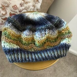 Trendy Boutique Multicolor Knit Beanie